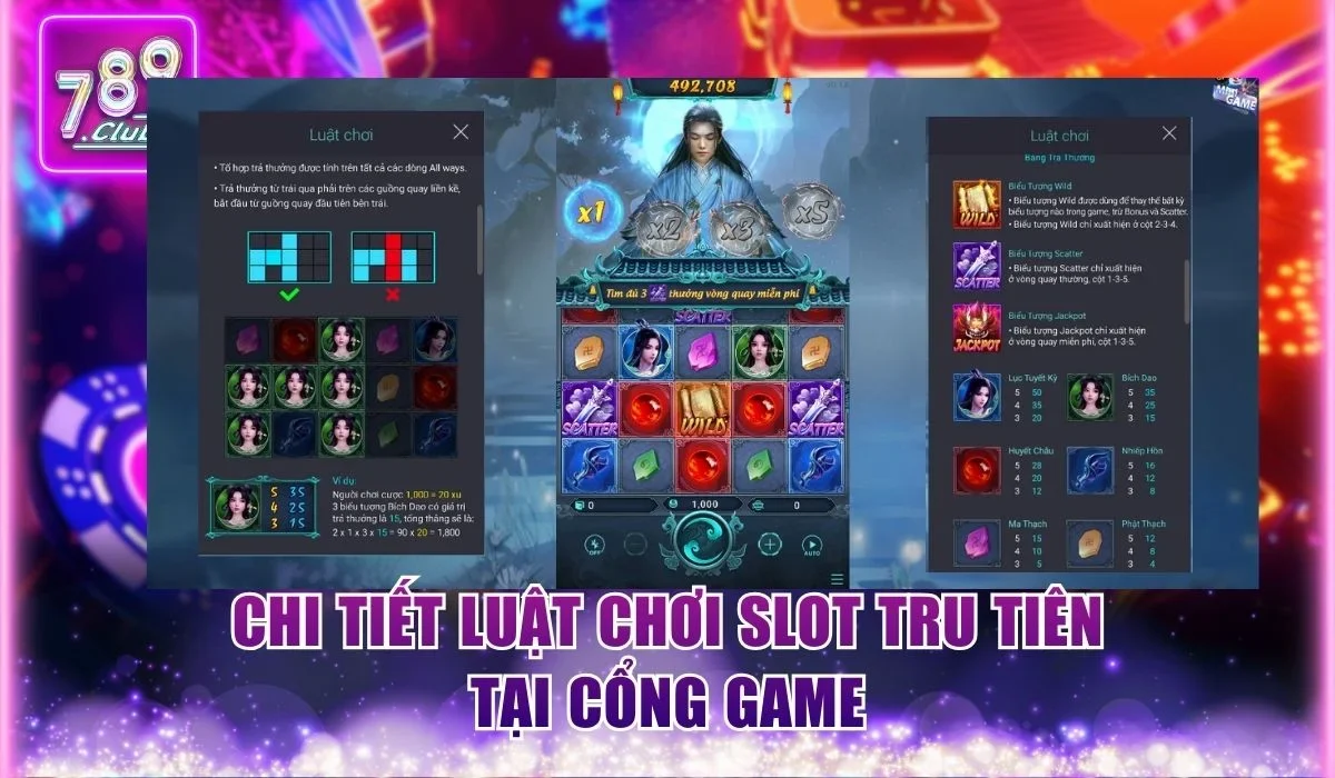 Hướng dẫn vào chơi Tru Tiên 789Club
