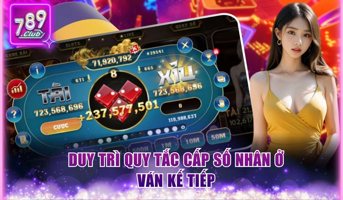 Cách Chơi Tài Xỉu Md5 - Cập Nhật Mẹo Hay Cho Newbie 2 Duy trì quy tắc cấp số nhân ở ván kế tiếp