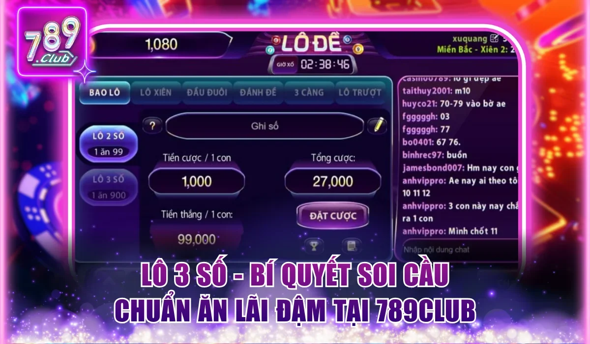 Lô 3 số